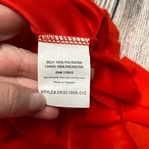 𝅺lush Bright Red Flawless Mini Dress Size Small NWT - Picture 6 of 11